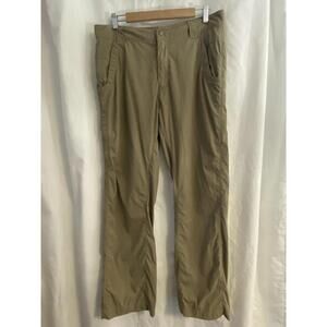 ROYAL ROBBINS WOMEN'S PANTS TAN 34/32 OUTDOOR ACTIVEWEAR HIKING —B4